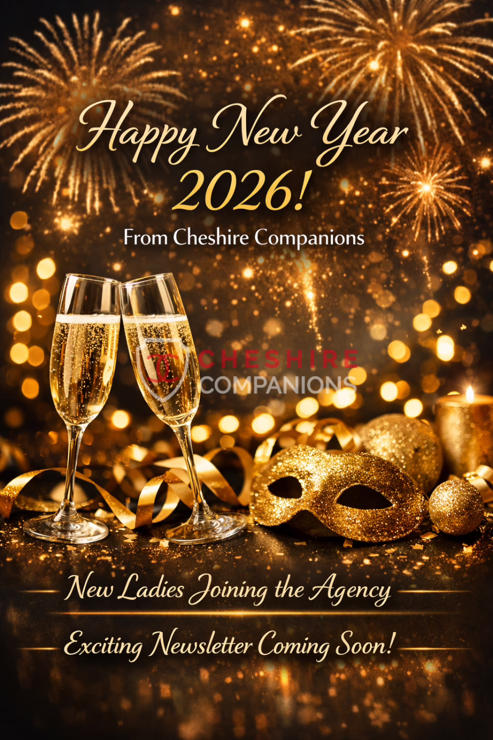 Happy New Year From Cheshire Companions